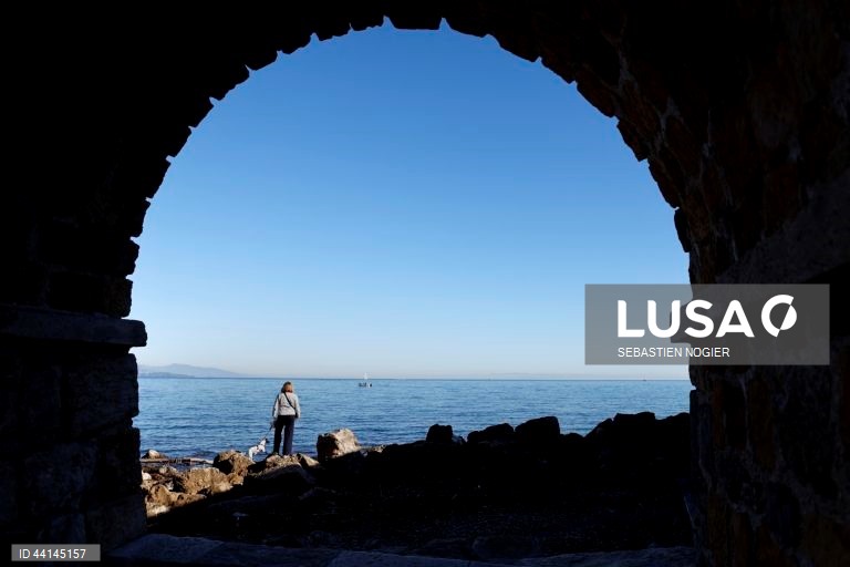 França: Aldeia de Antibes na Riviera francesa