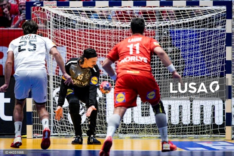 Andebol: Campeonato do Mundo - Dinamarca vs Portugal 