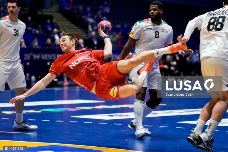 Andebol: Campeonato do Mundo - Dinamarca vs Portugal 