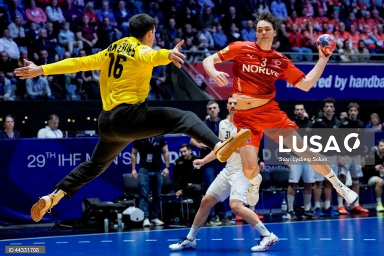 Andebol: Campeonato do Mundo - Dinamarca vs Portugal 