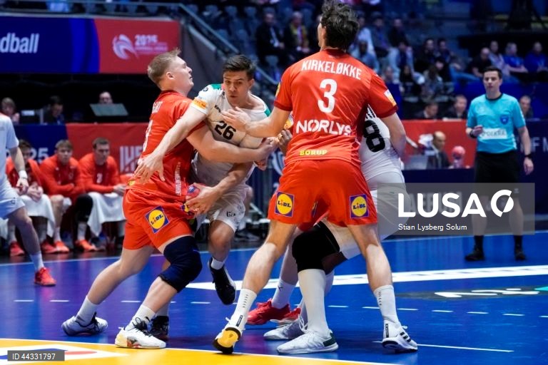Andebol: Campeonato do Mundo - Dinamarca vs Portugal 