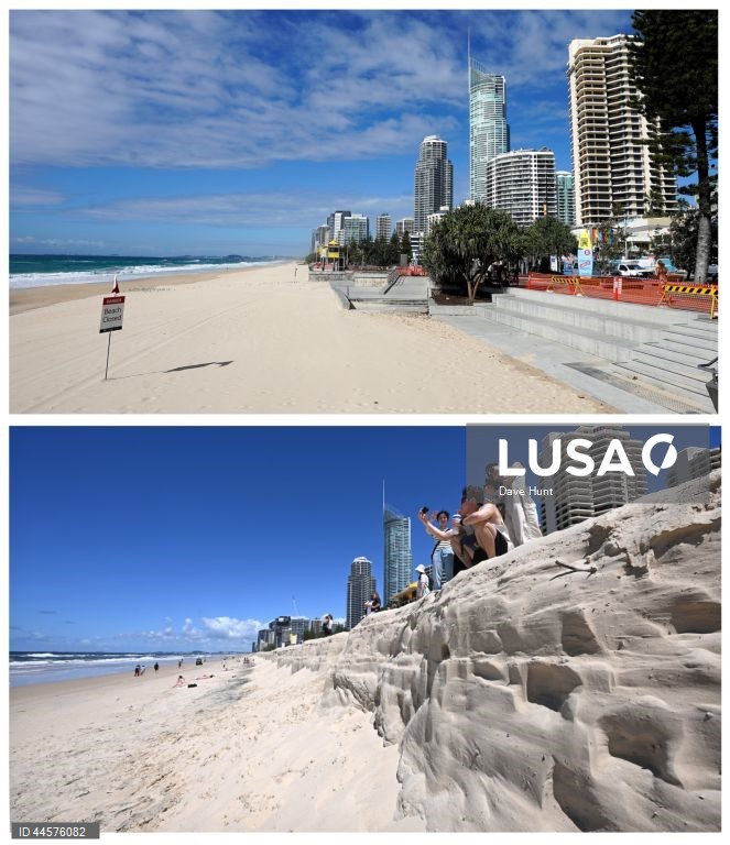 Austrália: Efeitos da passagem do ciclone Alfred na Gold Coast