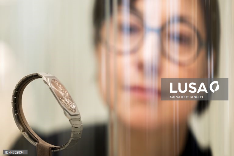 Feira de relógios de luxo “Watches and Wonders Geneva”, em Genebra, Suíça.