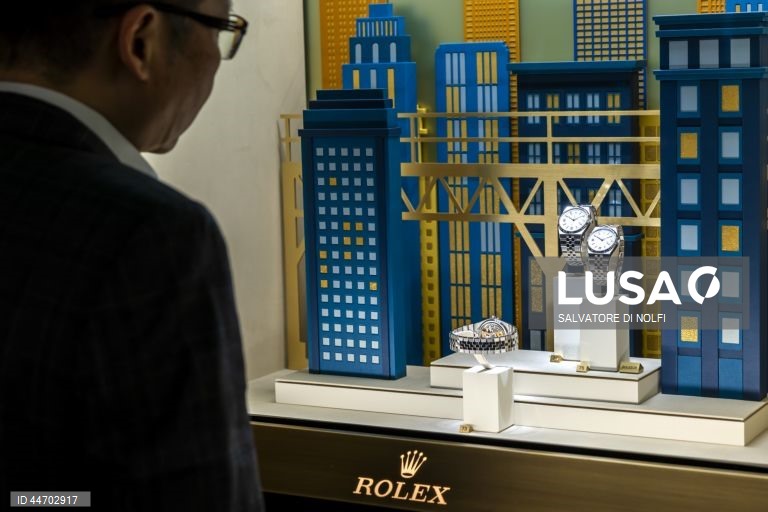 Feira de relógios de luxo “Watches and Wonders Geneva”, em Genebra, Suíça.
