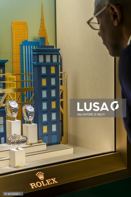 Feira de relógios de luxo “Watches and Wonders Geneva”, em Genebra, Suíça.