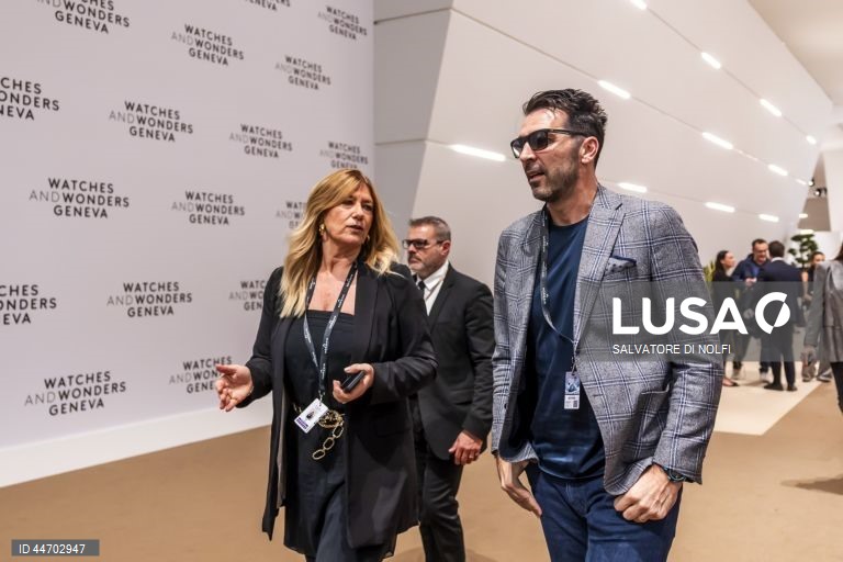 Feira de relógios de luxo “Watches and Wonders Geneva”, em Genebra, Suíça.