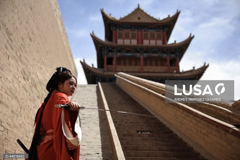 China: Cidade Fortaleza de Jiayuguan