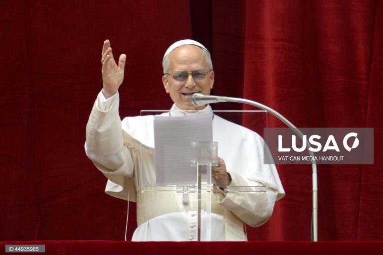 Vaticano: Papa Leão XIV preside à oração "Regina coeli"