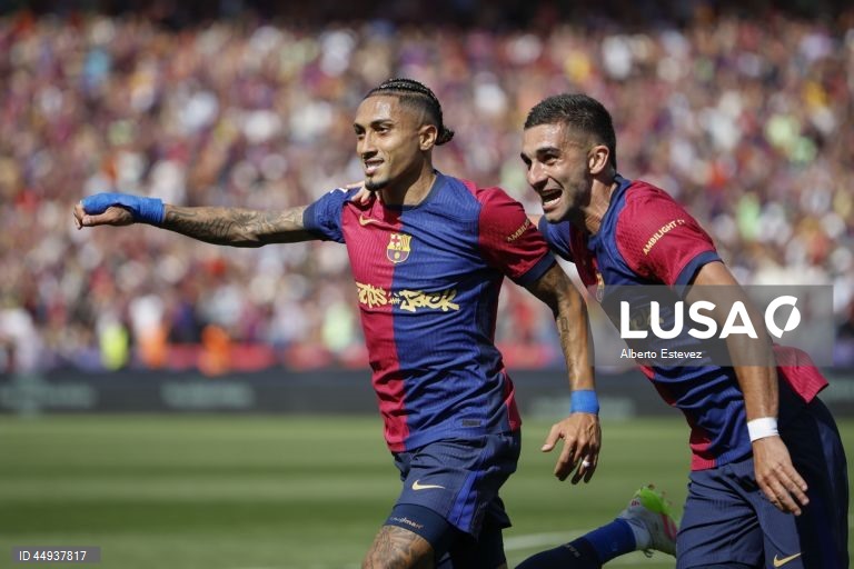 Futebol: Liga espanhola - FC Barcelona vs Real Madrid