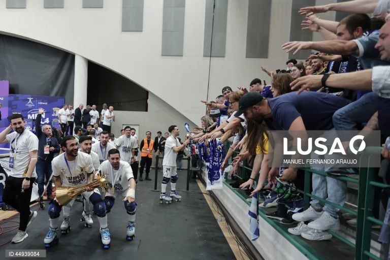 Hóquei em patins: Óquei de Barcelos vence o FC Porto e conquista a Liga dos Campeões 