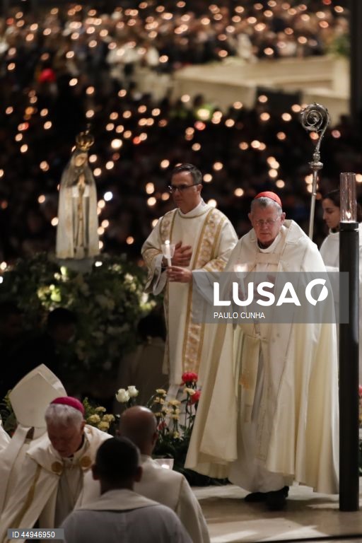 Peregrinação aniversária de maio no Santuário de Fátima