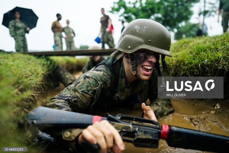 EUA: Exercícios da marinha em Maryland