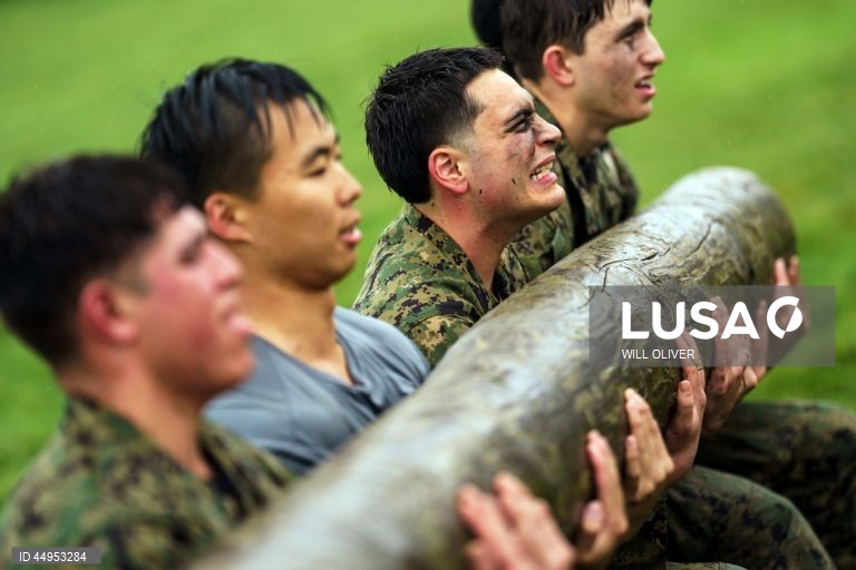 EUA: Exercícios da marinha em Maryland