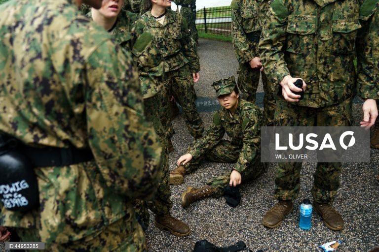 EUA: Exercícios da marinha em Maryland