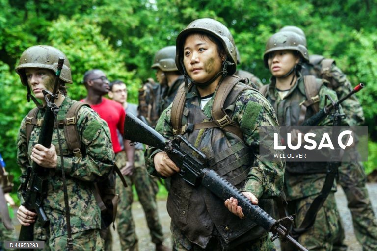 EUA: Exercícios da marinha em Maryland