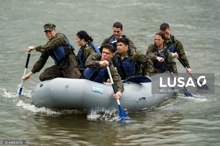 EUA: Exercícios da marinha em Maryland