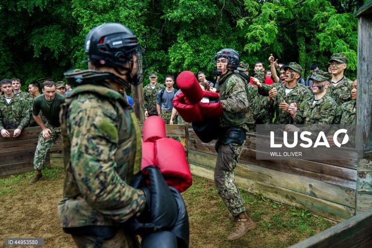 EUA: Exercícios da marinha em Maryland