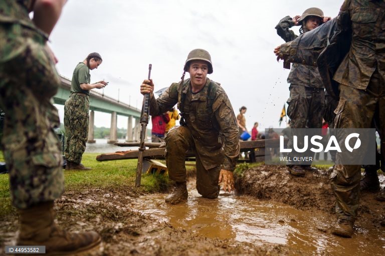 EUA: Exercícios da marinha em Maryland