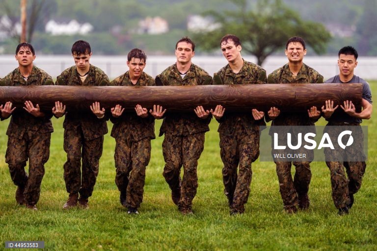 EUA: Exercícios da marinha em Maryland
