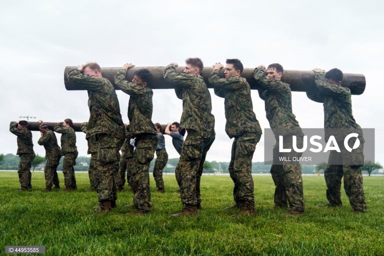EUA: Exercícios da marinha em Maryland