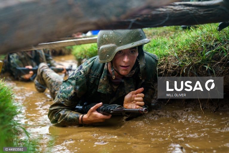 EUA: Exercícios da marinha em Maryland