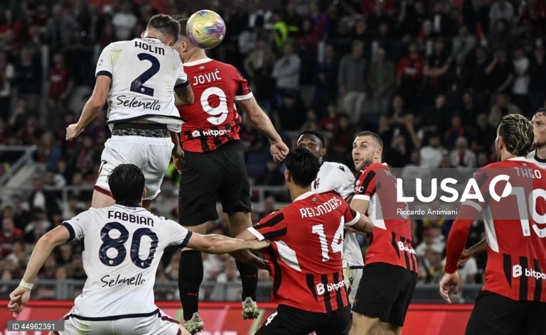 Futebol: Bolonha vence o Milan e conquista a Taça de Itália