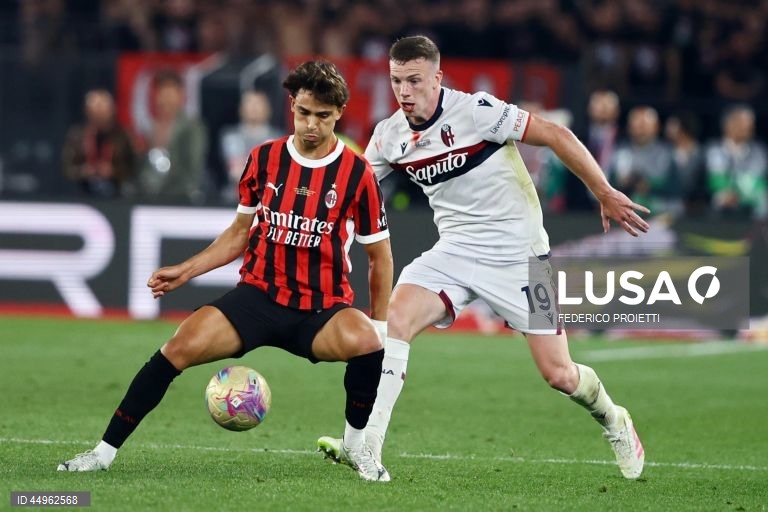Futebol: Bolonha vence o Milan e conquista a Taça de Itália