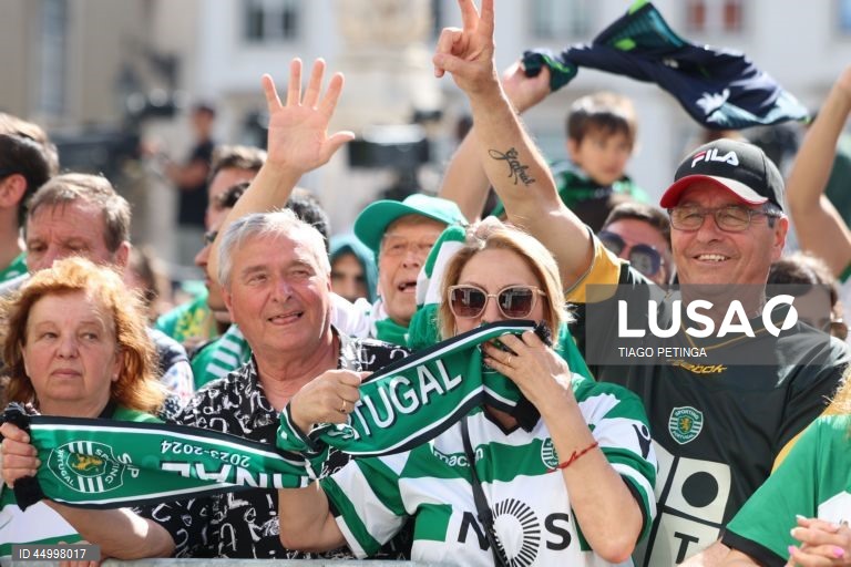 Lisboa: Receção ao campeão nacional de futebol 2024-25