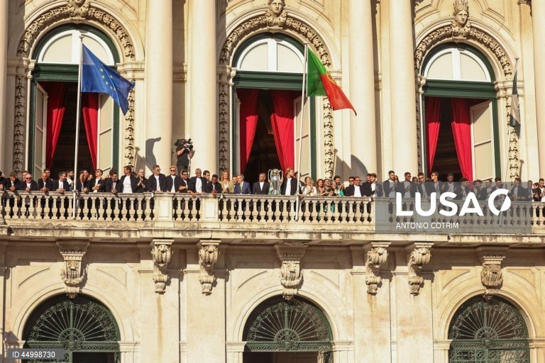 Lisboa: Receção ao campeão nacional de futebol 2024-25