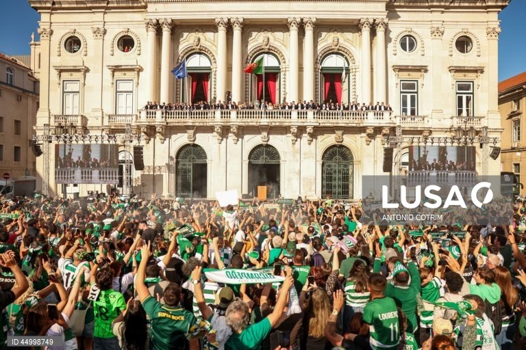 Lisboa: Receção ao campeão nacional de futebol 2024-25