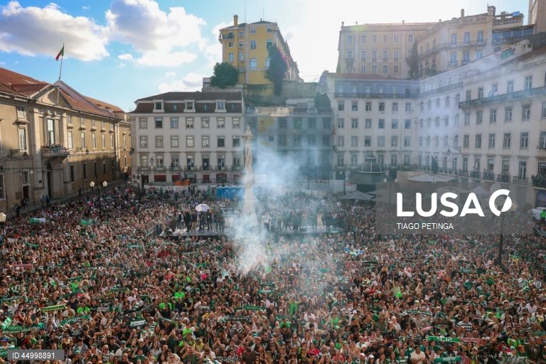 Lisboa: Receção ao campeão nacional de futebol 2024-25