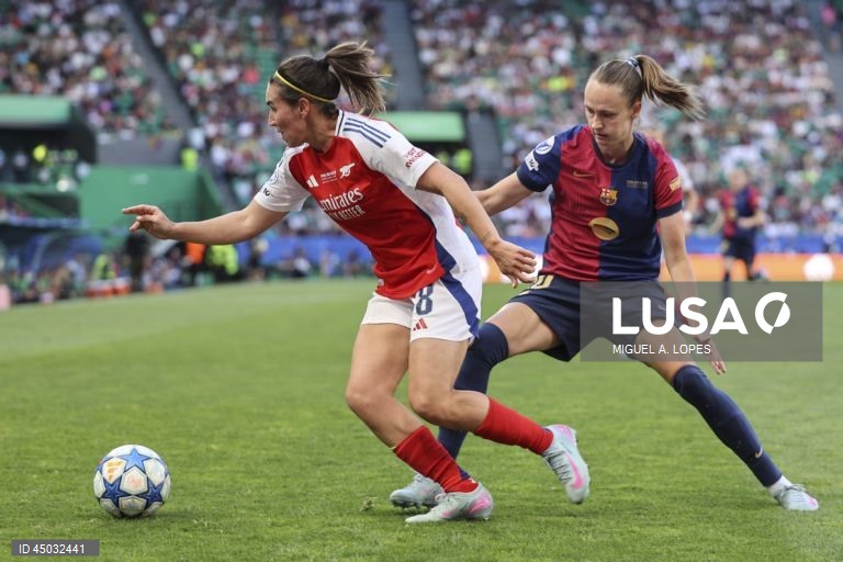 Futebol: Arsenal vence o Barcelona e conquista a Liga dos Campeões Feminina