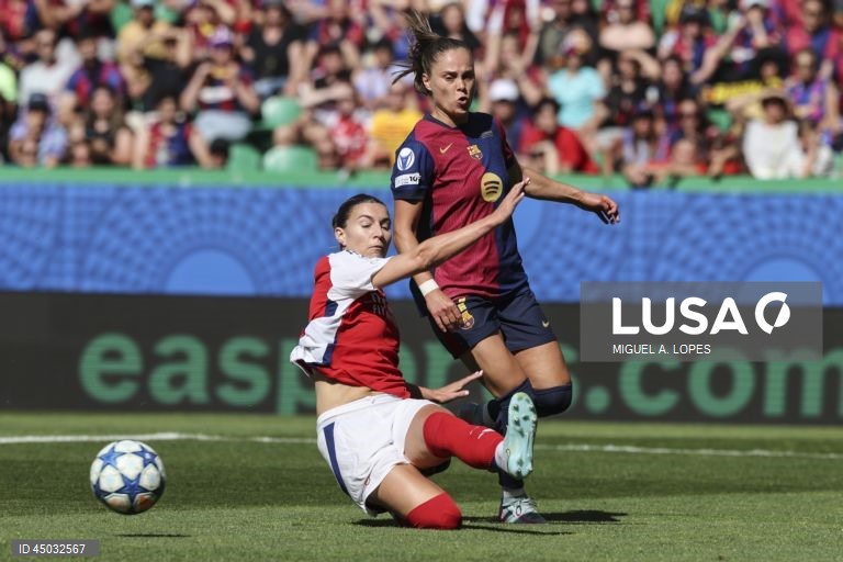 Futebol: Arsenal vence o Barcelona e conquista a Liga dos Campeões Feminina