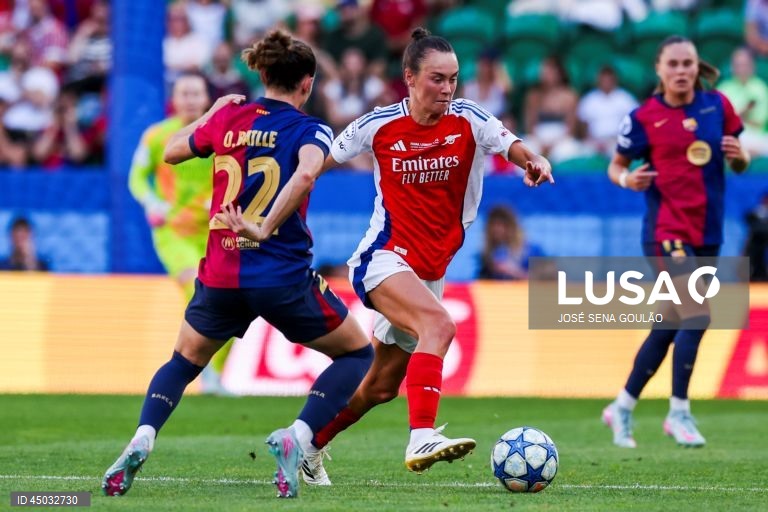 Futebol: Arsenal vence o Barcelona e conquista a Liga dos Campeões Feminina