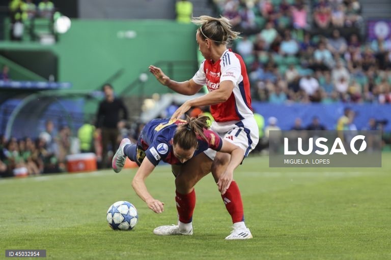 Futebol: Arsenal vence o Barcelona e conquista a Liga dos Campeões Feminina