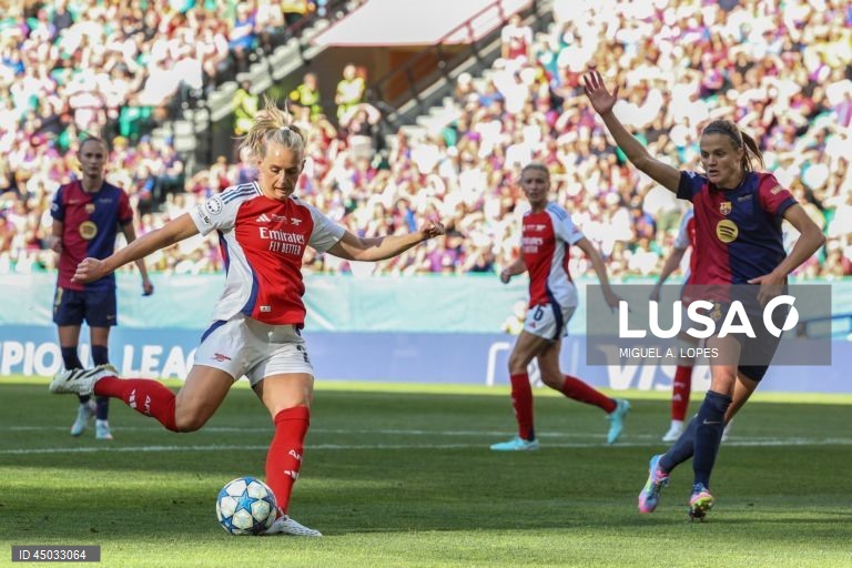 Futebol: Arsenal vence o Barcelona e conquista a Liga dos Campeões Feminina