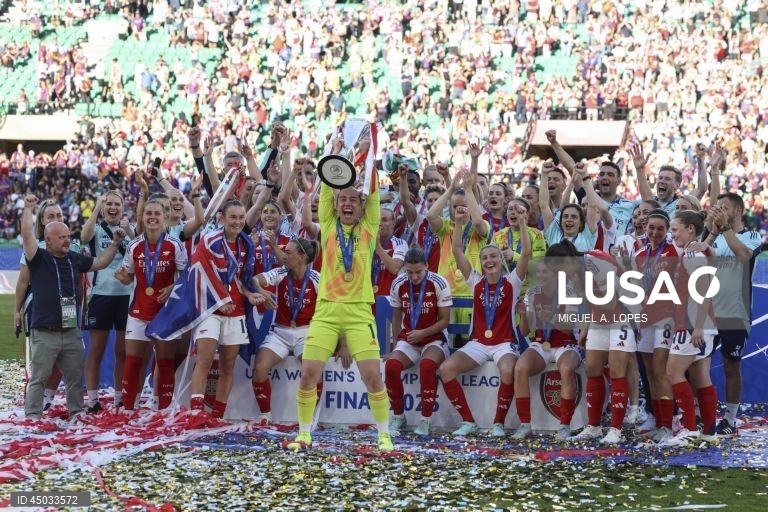 Futebol: Arsenal vence o Barcelona e conquista a Liga dos Campeões Feminina