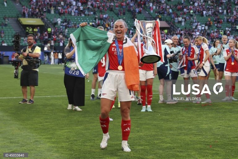 Futebol: Arsenal vence o Barcelona e conquista a Liga dos Campeões Feminina