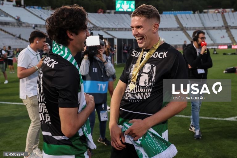 Futebol: Sporting vence o Benfica e conquista a Taça de Portugal