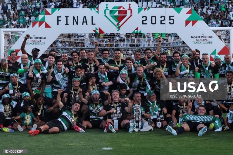 Futebol: Sporting vence o Benfica e conquista a Taça de Portugal