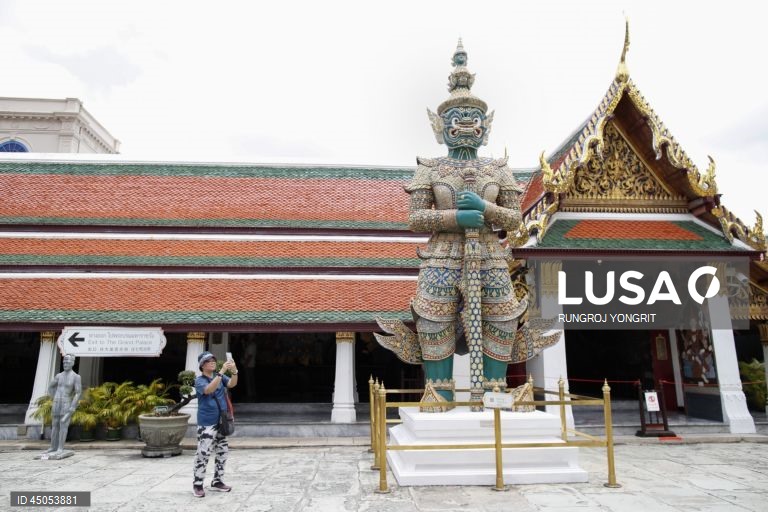 Tailândia: Templo do Buda de Esmeralda em Banguecoque