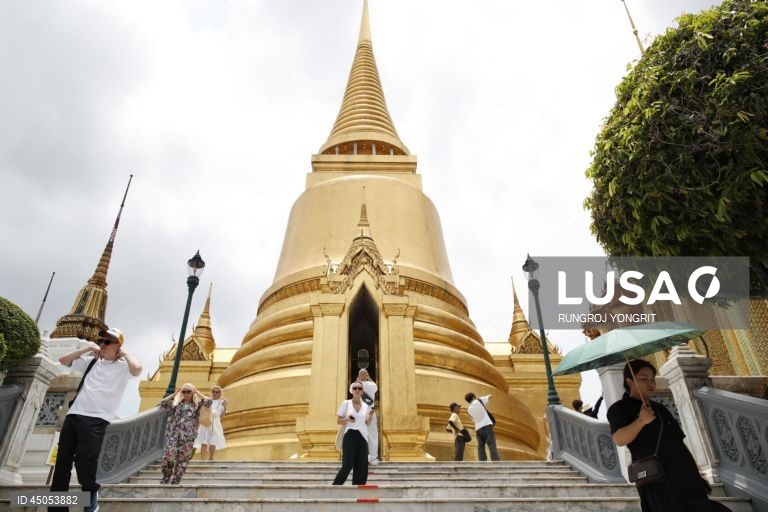 Tailândia: Templo do Buda de Esmeralda em Banguecoque