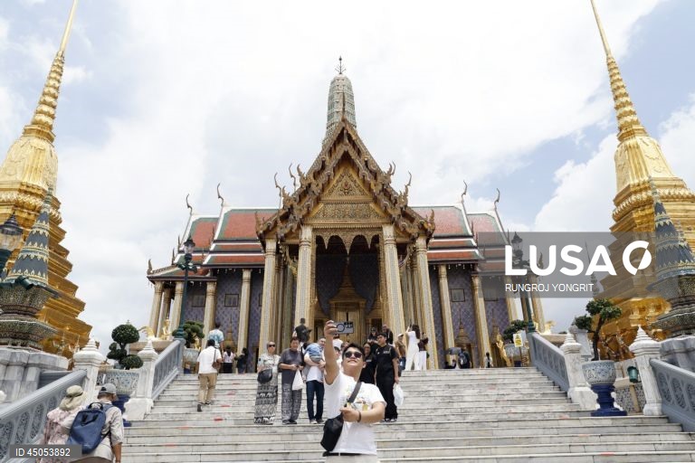 Tailândia: Templo do Buda de Esmeralda em Banguecoque
