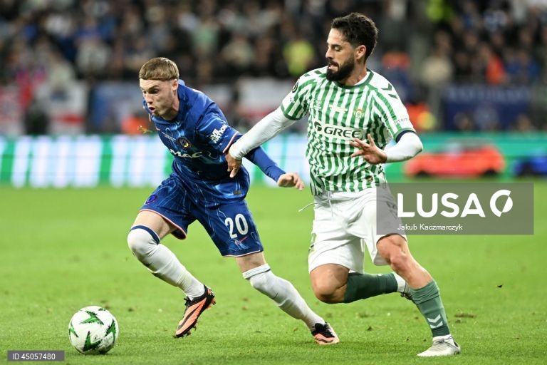Futebol: Chelsea vence Betis e conquista a Liga Conferência 