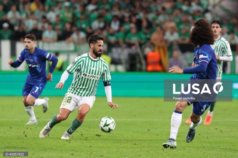 Futebol: Chelsea vence Betis e conquista a Liga Conferência 