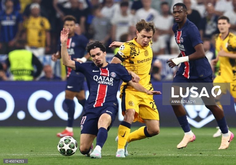 PSG goleia Inter Milão e conquista Liga dos Campeões pela primeira vez
