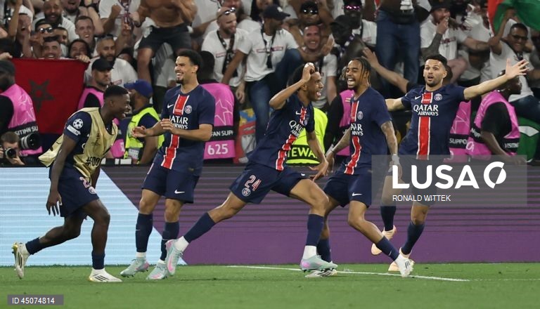 PSG goleia Inter Milão e conquista Liga dos Campeões pela primeira vez
