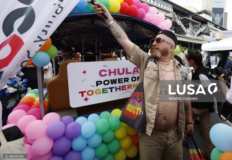 Parada do Orgulho de Banguecoque 2025 assinala o Mês do Orgulho
