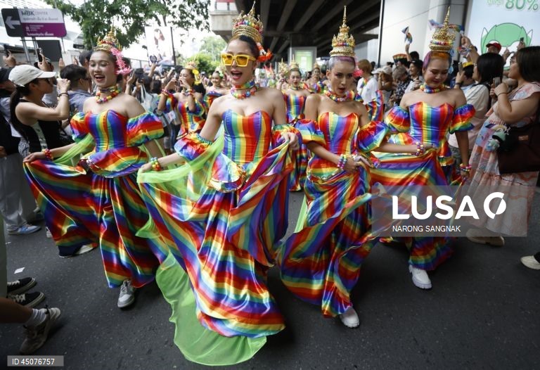 Parada do Orgulho de Banguecoque 2025 assinala o Mês do Orgulho