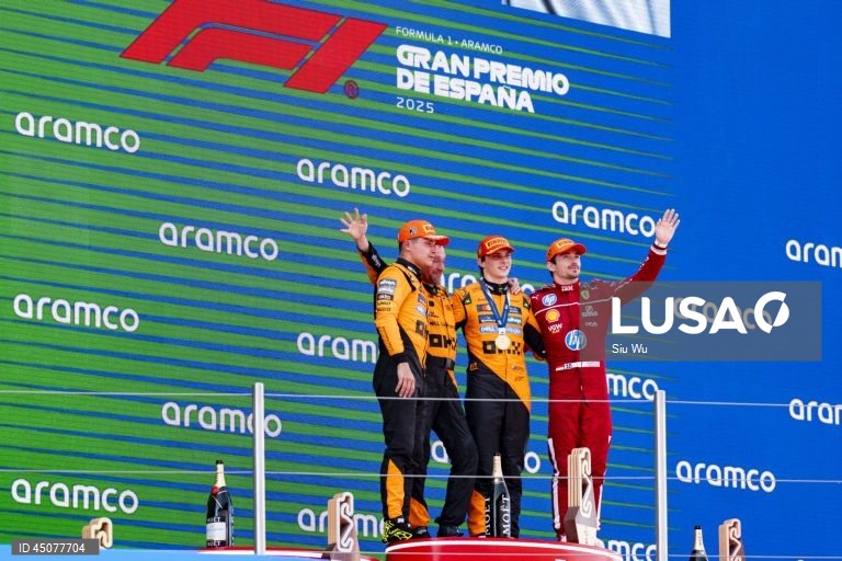 Oscar Piastri vence Grande Prémio de Espanha de Fórmula 1
